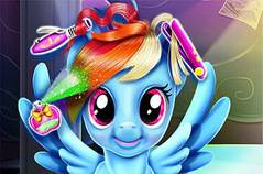 Прическа Радуги Дэш - Rainbow Dash Real Haircuts